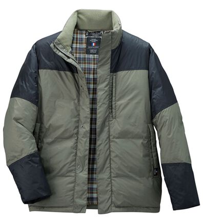 「＜コムルヴァン・オム＞洗えるフレンチダウン切替ジャケット（メンズダウンジャケット）」