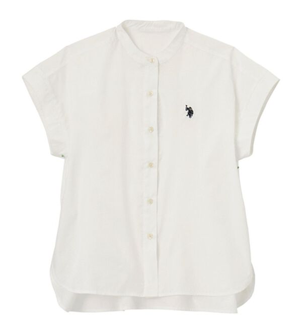 GeeRA（ジーラ）の「【ＵＳ．ＰＯＬＯ．ＡＳＳＮ】フレンチスリーブシャツ（シャツ）」｜詳細画像