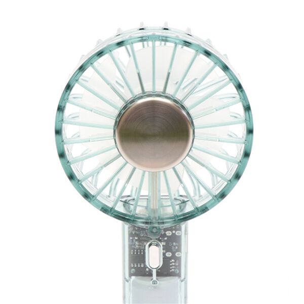 iellio（イエリオ）の「冷却プレート付クリアファン＜ハンディファン・ハンディ扇風機＞（扇風機・サーキュレーター）」｜詳細画像