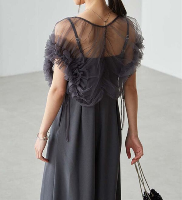 マルチWAYフリルチュールボレロセットパンツドレス - ベルーナ【公式】