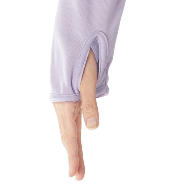 「ひんやり快適風が通るＵＶパーカー（パーカー）」｜詳細画像