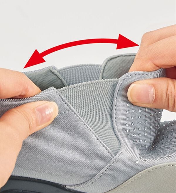 ルフラン（ルフラン）の「きれいめコーデにも合う４Ｅきらめきヒールアップスニーカー（スニーカー）」｜詳細画像