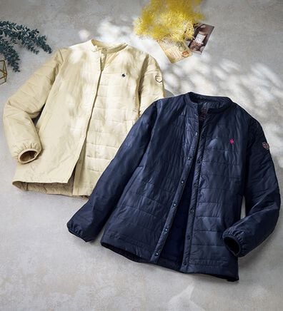 ルフラン（ルフラン）の「【ＰＯＬＯ　ＢＣＳ】中わた軽量ジャケット（ブルゾン）」