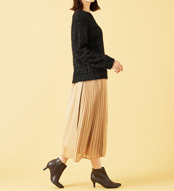 BELLUNA（ベルーナ）の「ふわふわシャギープルオーバー（ニット・セーター）」｜詳細画像