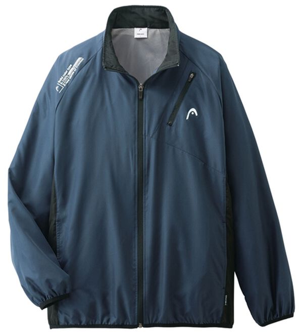 「＜ヘッド＞裏メッシュ撥水ウィンドスーツ（メンズルームウェア）」｜詳細画像