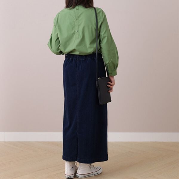 BELLUNA（ベルーナ）の「袖切替デザインハイネックブラウス（ブラウス）」｜詳細画像