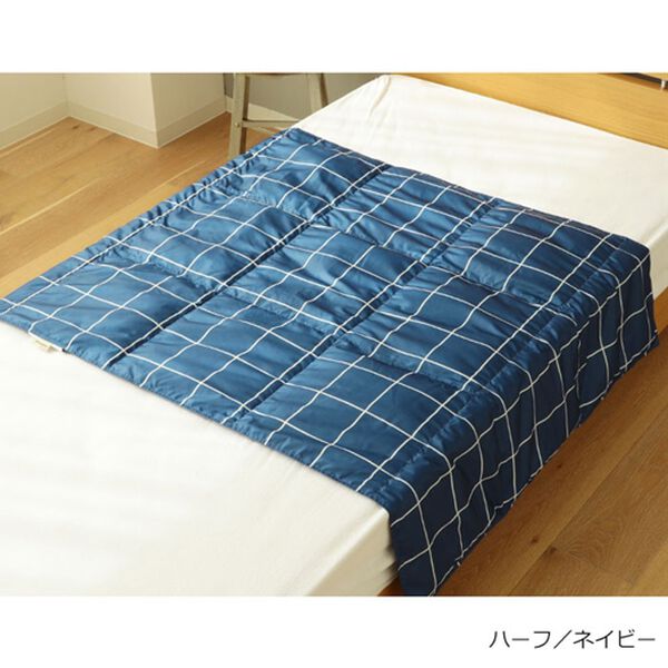 「おしゃれなダウンケット　ｊｕｌｌｙａｄａｍｓ＜羽毛肌掛布団＞（掛布団）」｜詳細画像