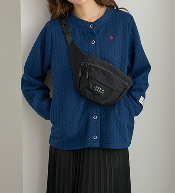 BELLUNA（ベルーナ）の「必要な物だけ収納ウエストボディバッグ（リュック）」｜詳細画像