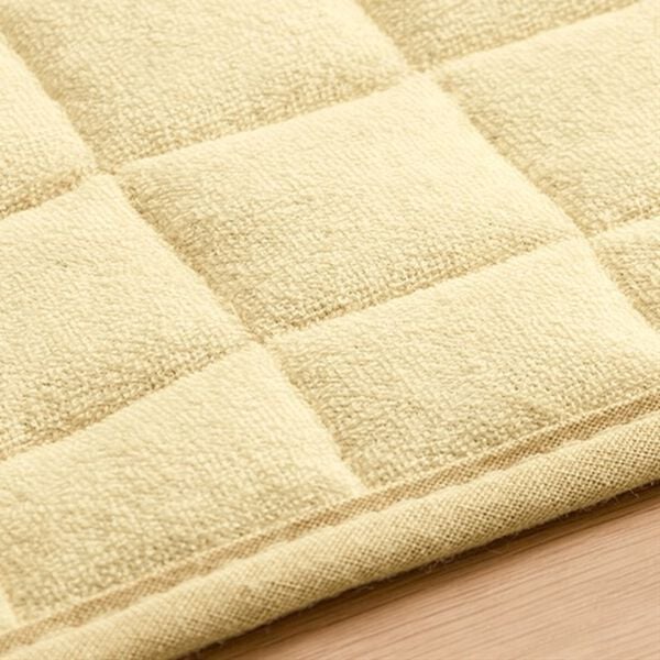 iellio（イエリオ）の「肌触りやわらか！綿１００％タオル地ラグ＜洗濯機で洗える・コットン・カーペット・オールシーズン・裏面滑り止め加工＞（ラグ）」｜詳細画像