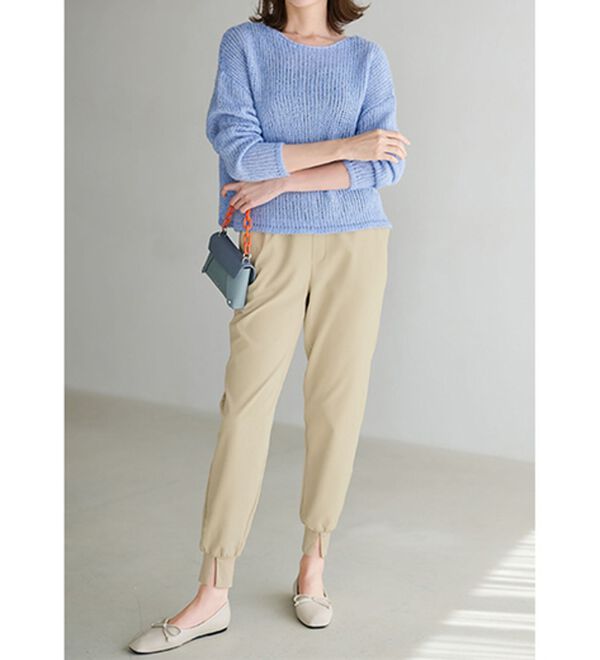 RANAN（ラナン）の「モヘアタッチローゲージシアーニット（ニット・セーター）」｜詳細画像