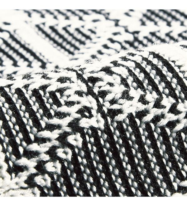 BELLUNA（ベルーナ）の「幾何柄ジャカードセーター（ニット・セーター）」｜詳細画像