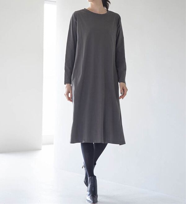 RANAN（ラナン）の「【選べる２丈】＜ＢＣ＞ポケット付マキシワンピース（その他ワンピース）」｜詳細画像