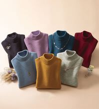 ルフラン（ルフラン）の「選べる！洗えるぬくもりウール１００％セーター（ニット・セーター）」