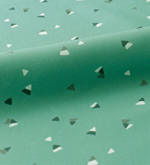 BELLUNA（ベルーナ）の「小紋柄タック使い袖フレアーブラウス（ブラウス）」｜詳細画像