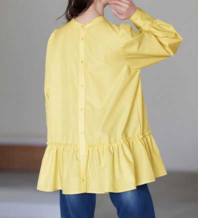 RANAN（ラナン）の「機能付！前後２ＷＡＹティアードシャツチュニック（チュニック）」