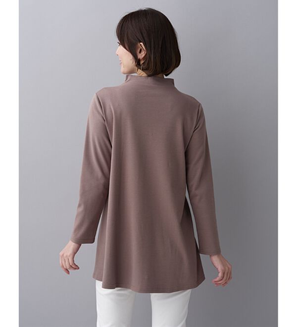 BELLUNA（ベルーナ）の「艶やかコットン１００％チュニック（チュニック）」｜詳細画像