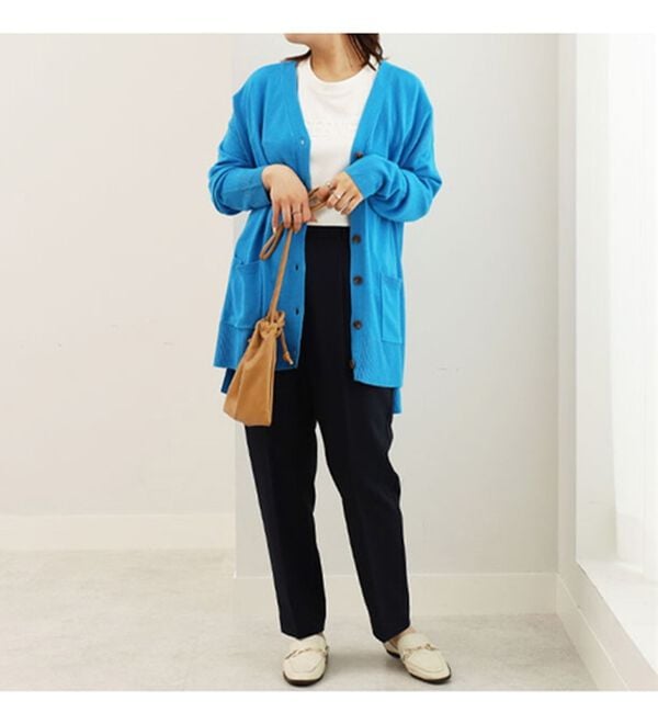 BELLUNA（ベルーナ）の「ダブルクロスベルト付テーパードパンツ（テーパードパンツ）」｜詳細画像