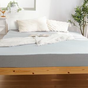 iellio（イエリオ）の「【８日間限定価格】タオル地綿１００％フィットシーツ＜ベッドシーツ・敷布団カバー・ボックスシーツ・のびのび・ぴったり＞（敷布団カバー・シーツ）」｜チャコールグレー