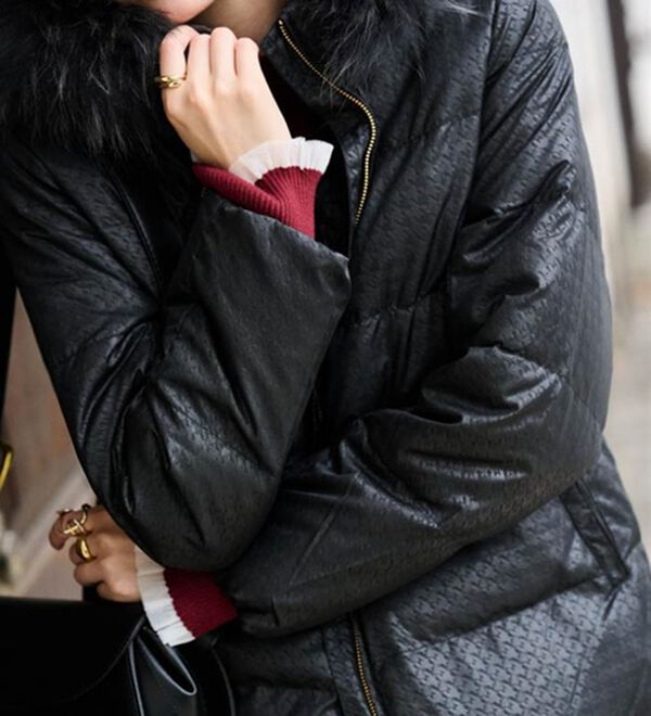 RANAN（ラナン）の「リアルファー付ダウンショートコート（ショートコート）」｜詳細画像