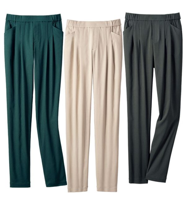 ルフラン（ルフラン）の「【３本組】ぽっこりお腹がバレないパンツ（フルレングスパンツ）」｜3本組