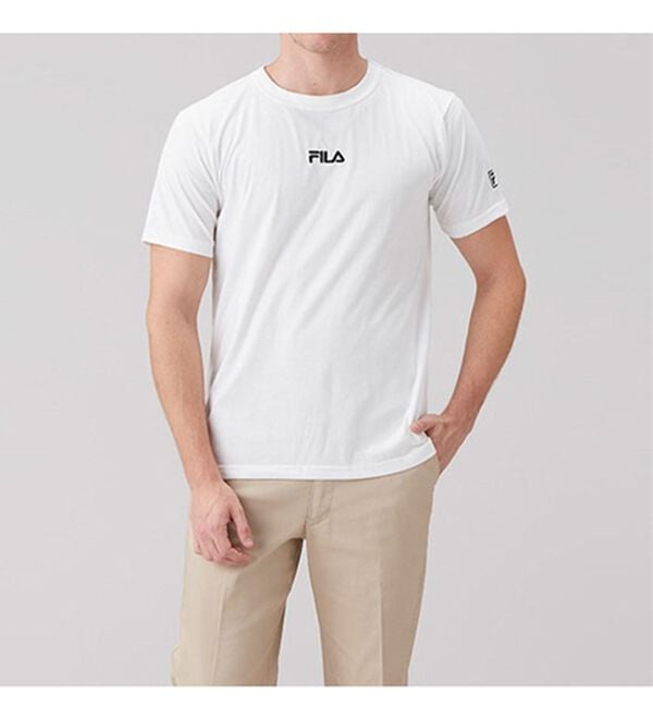 「＜フィラ＞ワンポイント刺しゅうＴシャツ（メンズカットソー）」｜詳細画像