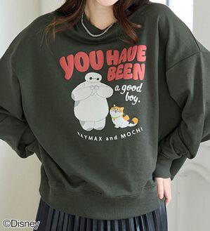 BELLUNA（ベルーナ）の「＜Ｄｉｓｎｅｙ＞【ベイマックス】部分発泡プリント裏毛ゆったりトレーナー（トレーナー・スウェット）」｜詳細画像
