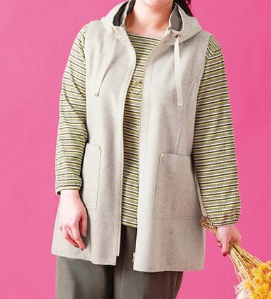 ルフラン（ルフラン）の「すっきり見え！柔らかストレッチベスト（ベスト）」