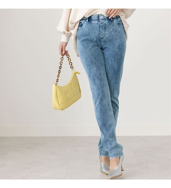 BELLUNA（ベルーナ）の「美ストレッチ素材レギンスパンツ（フルレングスパンツ）」｜詳細画像