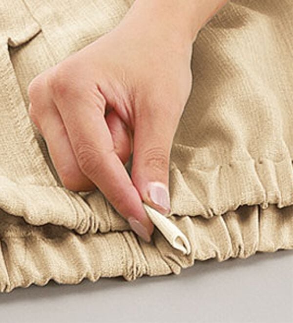 BELLUNA（ベルーナ）の「さらさらサイズ満載パンツ（フルレングスパンツ）」｜詳細画像