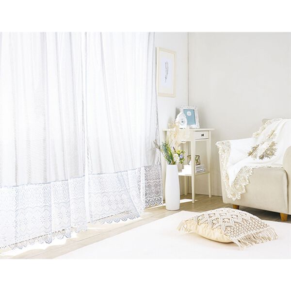 「一年中お役立ちエコレースカーテン「エコファイン」（レースカーテン）」｜詳細画像