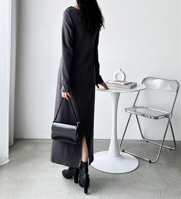 GeeRA（ジーラ）の「ドレープデザインワンピース（その他ワンピース）」｜詳細画像