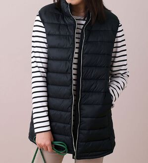 BELLUNA（ベルーナ）の「蓄熱中わたロング丈ベスト（中わたコート・ベスト）」｜詳細画像