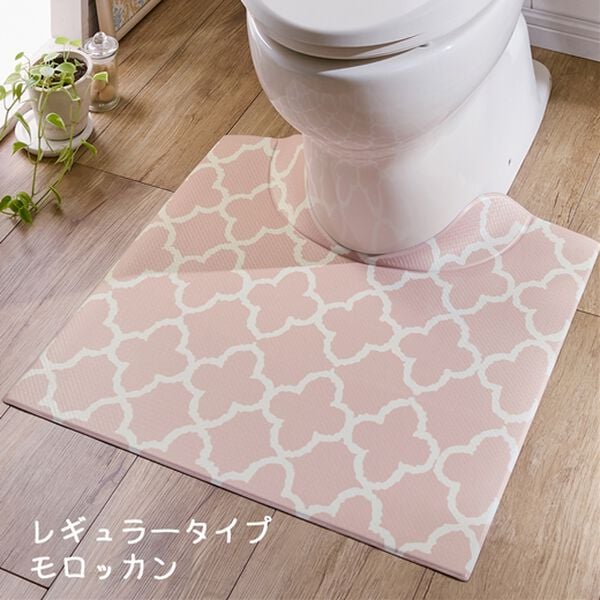 iellio（イエリオ）の「すき間にピタッ！ふけるＰＶＣトイレマット（トイレマット）」｜詳細画像