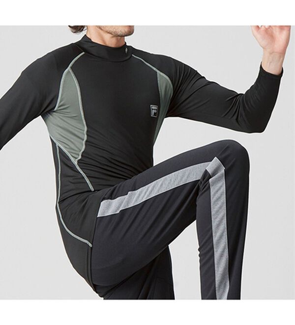 「【３色組】＜フィラ＞アクティブデザインコンプレッションインナー（メンズ肌着・インナーウェア）」｜詳細画像