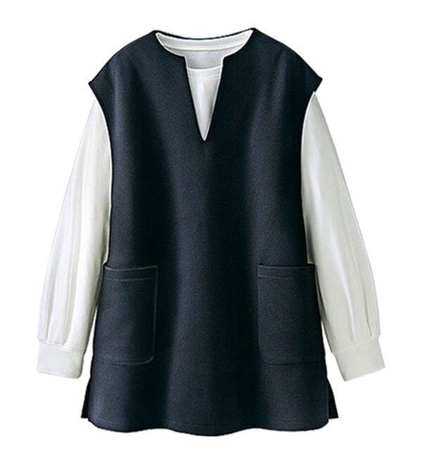 BELLUNA（ベルーナ）の「ポケット付ベストアンサンブル（アンサンブル）」｜詳細画像