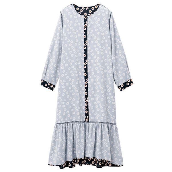 RANAN（ラナン）の「レオパード柄ロングワンピース（ロングワンピース）」｜詳細画像