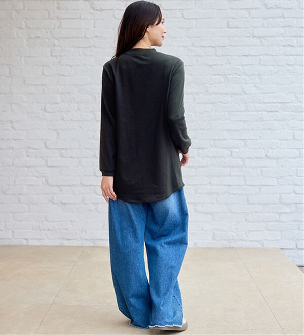 BELLUNA（ベルーナ）の「【メルティポンチ】プリントチュニック（チュニック）」｜詳細画像