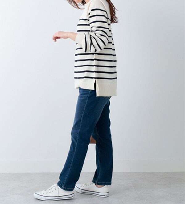 BELLUNA（ベルーナ）の「パフ袖デザインニットプルオーバー（ニット・セーター）」｜詳細画像