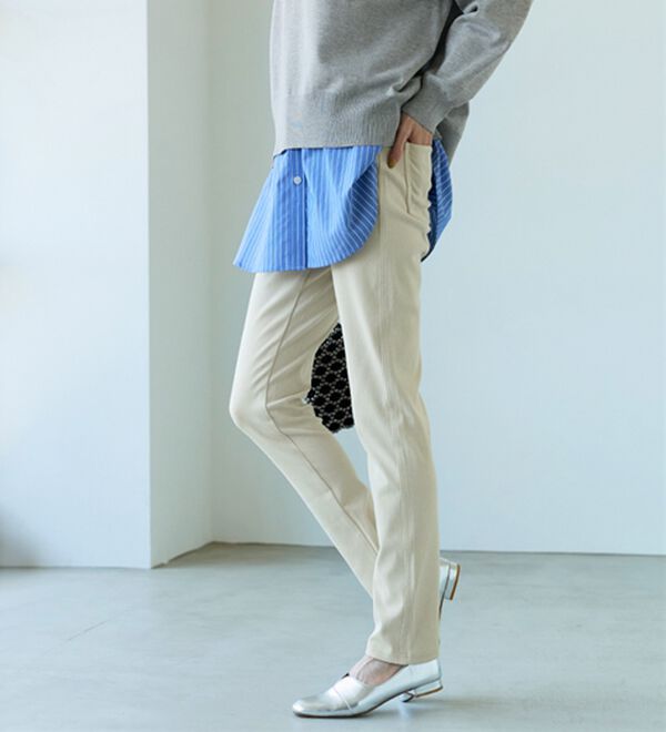 BELLUNA（ベルーナ）の「美ストレッチ素材レギンスパンツ【Ｐｒｉｍａ　Ｆｉｔ　Ｐａｎｔｓ】（スパッツ・レギンス）」｜詳細画像