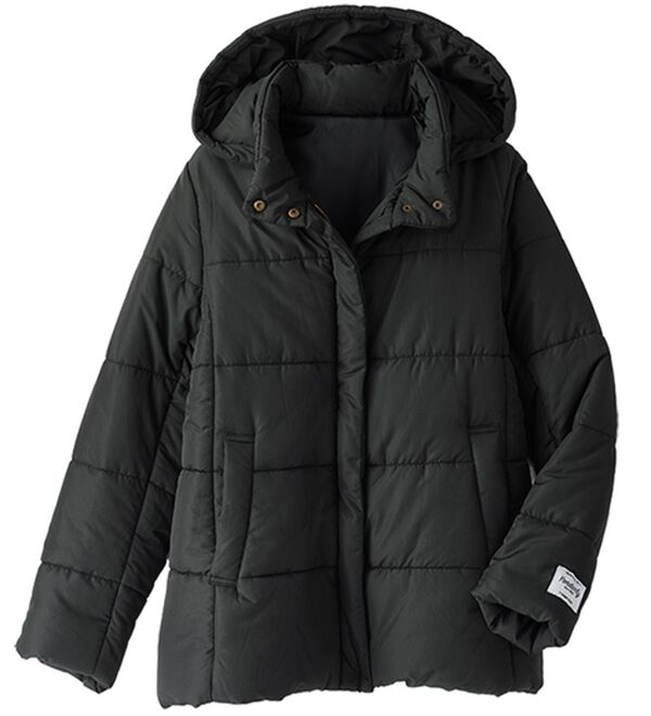 BELLUNA（ベルーナ）の「軽くてあったか！中わたショート丈アウター（ショートコート）」｜詳細画像