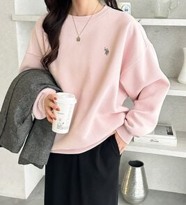 GeeRA（ジーラ）の「【U.S. POLO ASSN.】表ピーチ裏起毛スウェット（トレーナー・スウェット）」