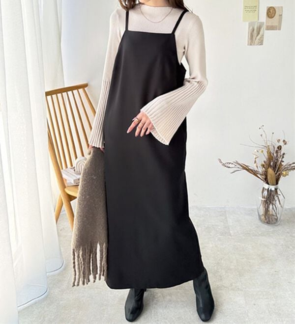 GeeRA（ジーラ）の「マキシキャミソールワンピース（その他ワンピース）」｜詳細画像