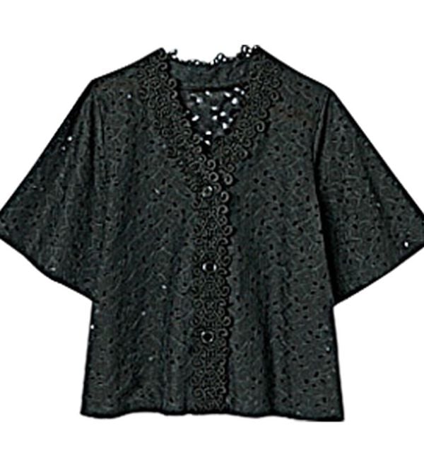 RANAN（ラナン）の「レースコンビブラウス（ブラウス）」｜詳細画像