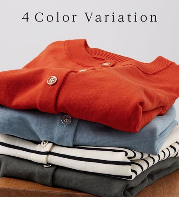 BELLUNA（ベルーナ）の「【快適Ｌａｂ．】洗える！軽い！５分袖ニットカーディガン（ニットカーディガン）」｜詳細画像