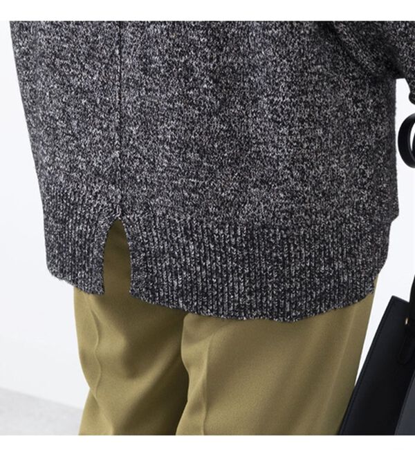 BELLUNA（ベルーナ）の「ラメ入りバックスリットニットプルオーバー（ニット・セーター）」｜詳細画像