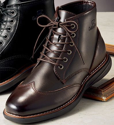 「＜ゴールデンベア＞牛革使用エレガンスシューズ　ショートブーツ（メンズブーツ）」
