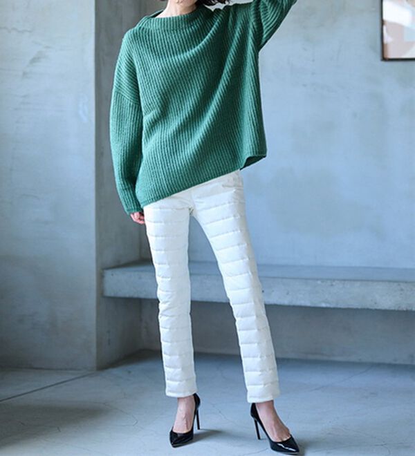 RANAN（ラナン）の「あたたかダウンパンツ（フルレングスパンツ）」｜詳細画像