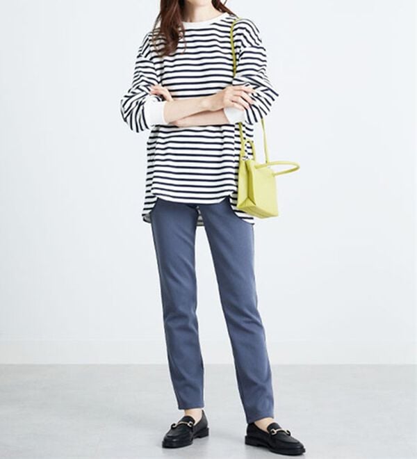 BELLUNA（ベルーナ）の「あったか！裏フリースストレッチパンツ（フルレングスパンツ）」｜詳細画像