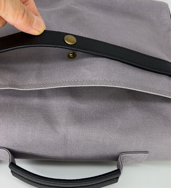 「大人に似合う国産帆布のこだわりショルダー（メンズショルダーバッグ）」｜詳細画像