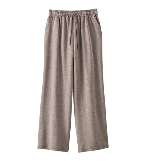 BELLUNA（ベルーナ）の「ゆったり快適！麻入りワイドパンツ（ワイドパンツ・ガウチョ）」｜詳細画像